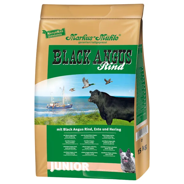 Junior Black Angus Croquettes pour chiot