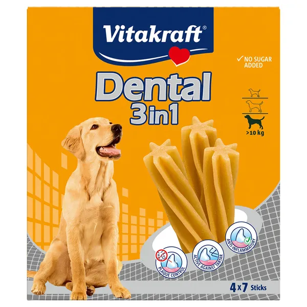 Dental 3in1 taille M Multipack Vitakraft pour chien