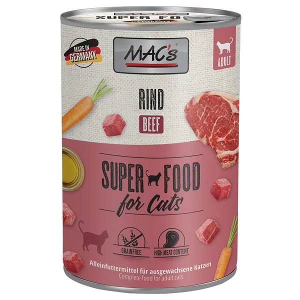 MAC's bœuf - Pâtée pour chat