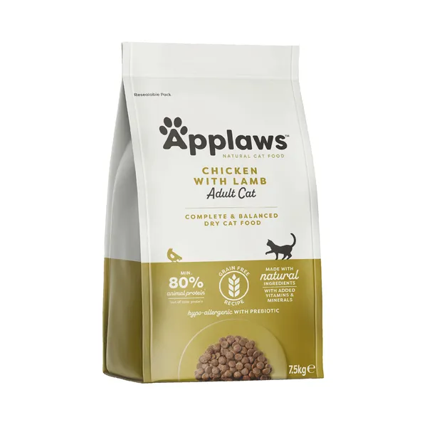 Adult Poulet/agneau Applaws Croquettes pour chat