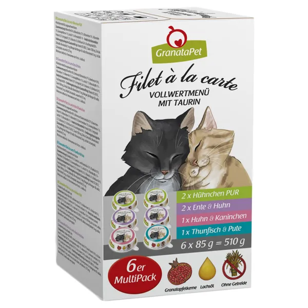 Variétés Filet à la carte Granatapet - Nourriture pour Chat
