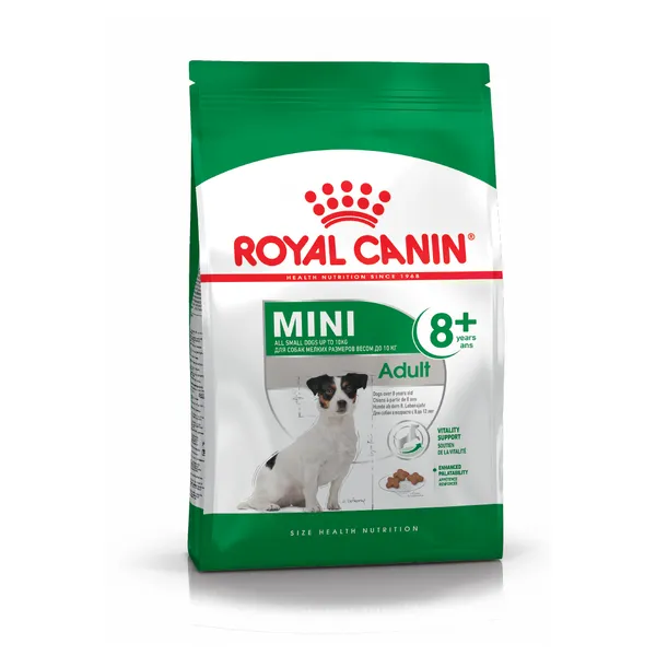 Mini Adult+8 Royal Canin Croquettes chien