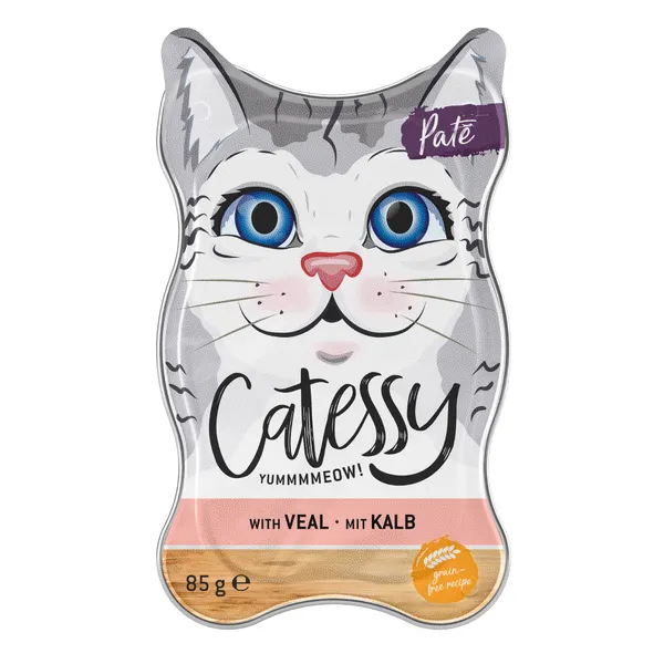 Catessy Pâté veau - Sachet pour chat
