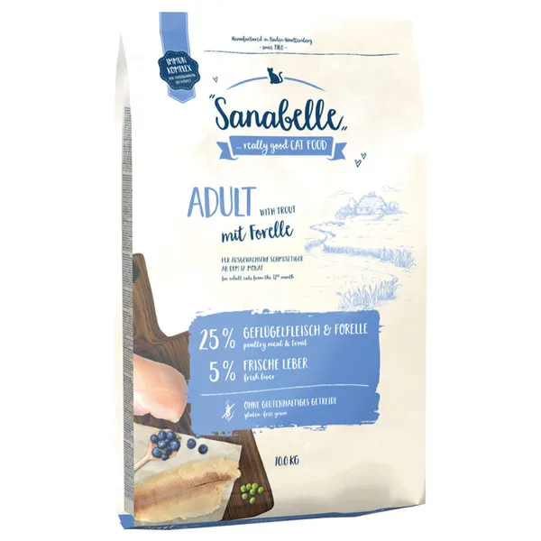 Adult truite Sanabelle pour chat