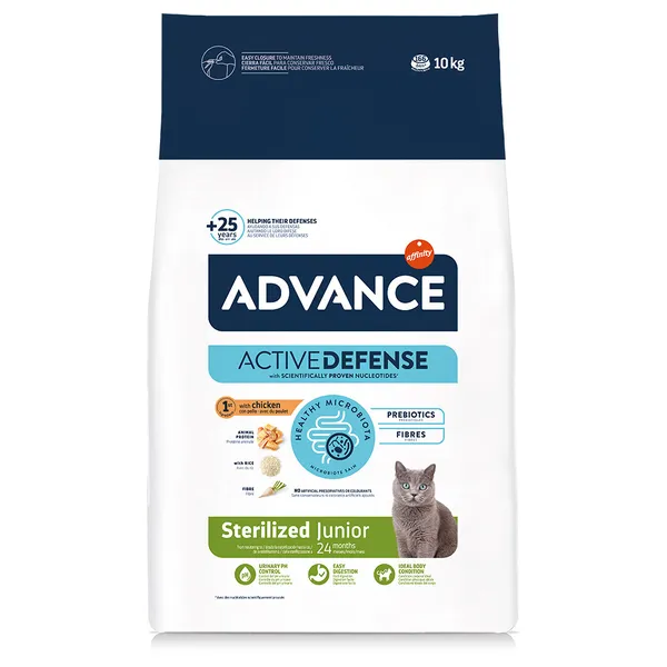 Affinity Advance Sterilized Junior 24 poulet - Croquettes pour chat