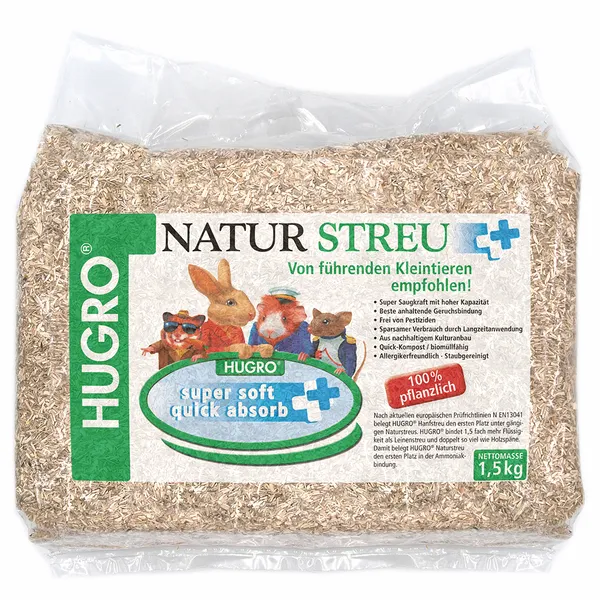Hugro Naturstreu für Nager