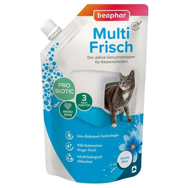 beaphar Multi-Frisch Désodorisant pour chat - 400g