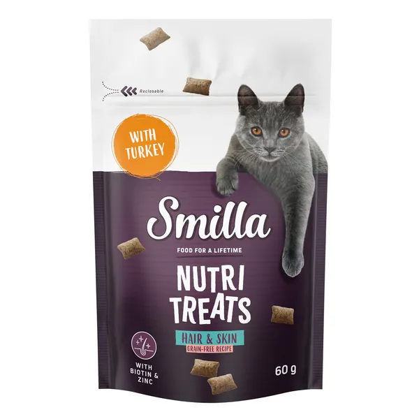 Smilla Nutri Treats 60 g pour chat - Hair & Skin (60 g)