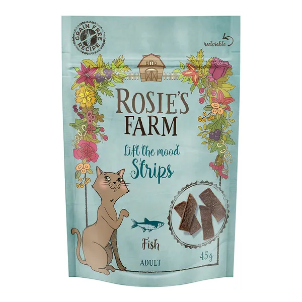 Friandises Strips poisson Rosie's Farm - Friandises pour chat
