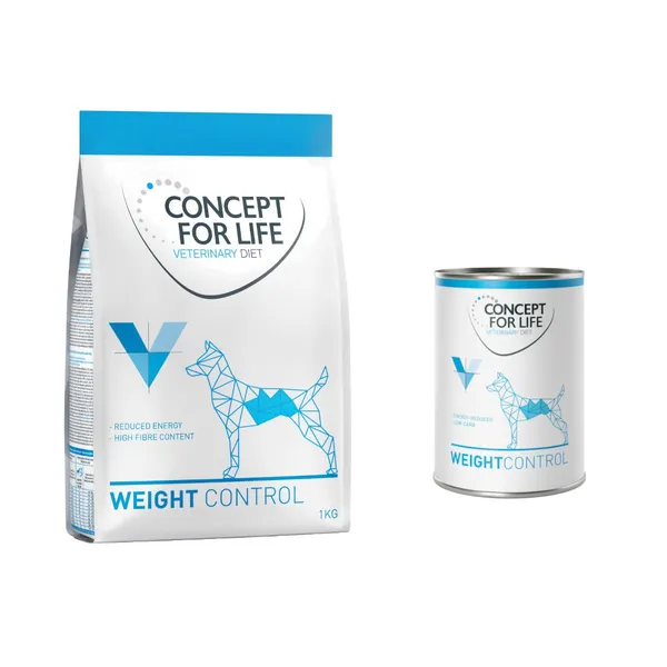 Concept for Life Veterinary Diet Weight Control pour chien - 6 x 400 g