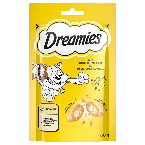 Catisfactions fromage60g pour chat - Friandises pour chat