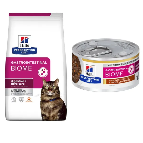 Gastrointestinal Biome Hill's Prescription Diet - Croquettes pour chat