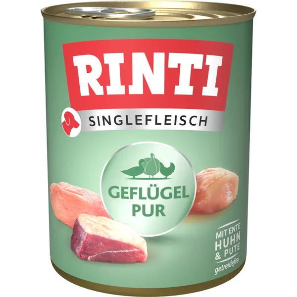 RINTI Viande Pure Exclusive pure volaille - Pâtée pour chien