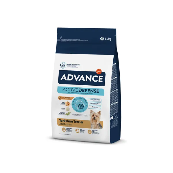 Advance Yorkshire Terrier Adult pour chien - 3 x 1,5 kg