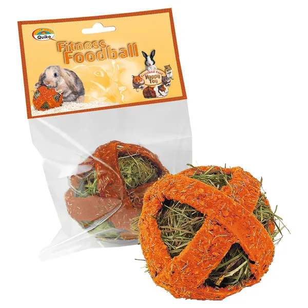 Quiko Fitness Foodball Carotte pour rongeur et lapin - 2 x 100 g