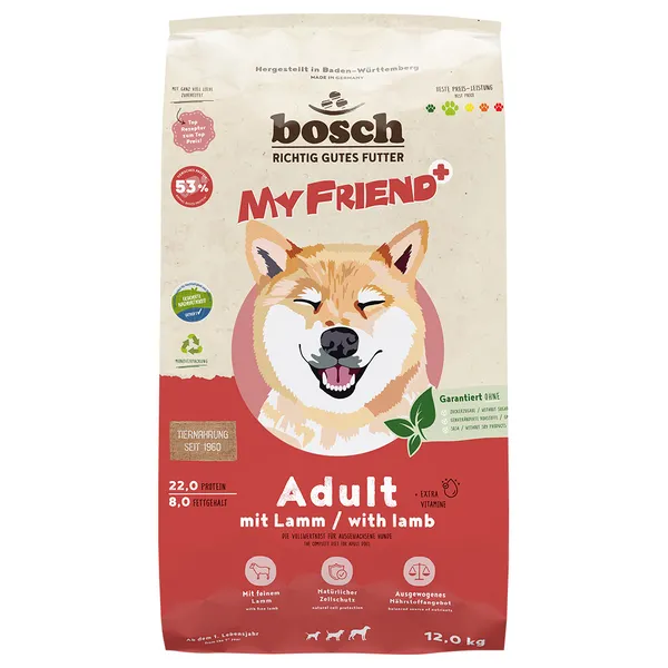 My Friend+ Adult agneau - lot % : 2 x 12 kg