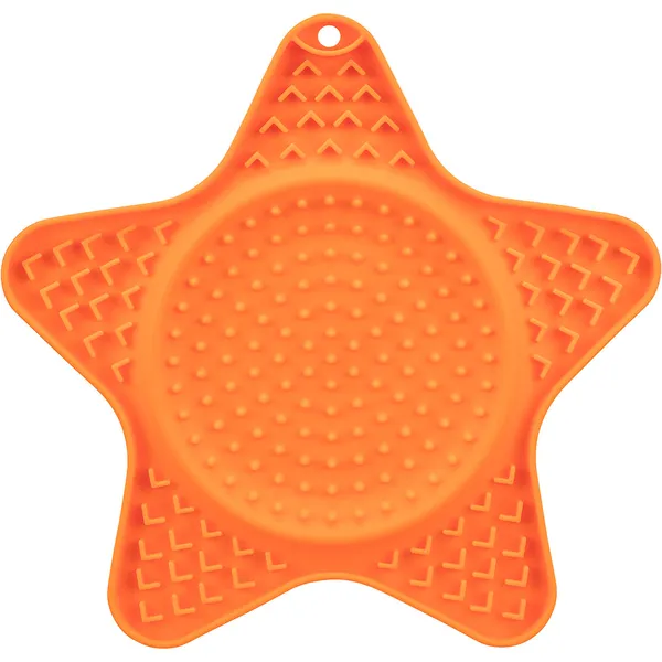 Tapis à lécher Trixie Lick’n’Snack Étoile - L 23,5 x l 23,5 x H 0,9 cm