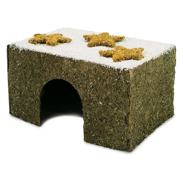 JR Farm Maison d’hiver en foin grande taille 650 g