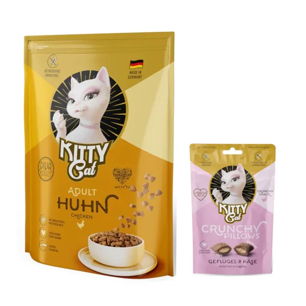 Kitty Cat Adult poulet pour chat - 2 x 800 g