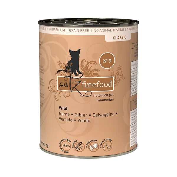 catz finefood 6 x 400 g - gibier