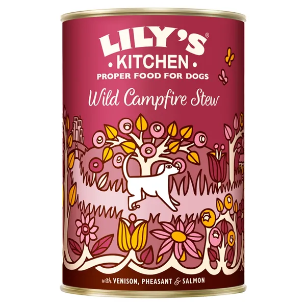 Lily's Kitchen Boîte De Ragoût Sauvage Sur Feu De Camp 400 Gr