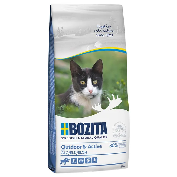Outdoor & Active Bozita Feline - Croquettes pour Chat