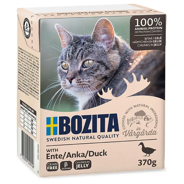 Bouchées en gelée canard Bozita - Nourriture pour Chat