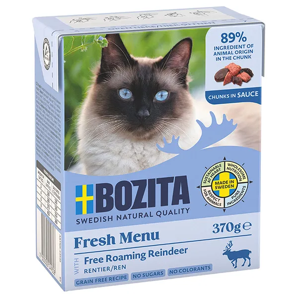 Bouchées en sauce renne Bozita - Nourriture pour Chat
