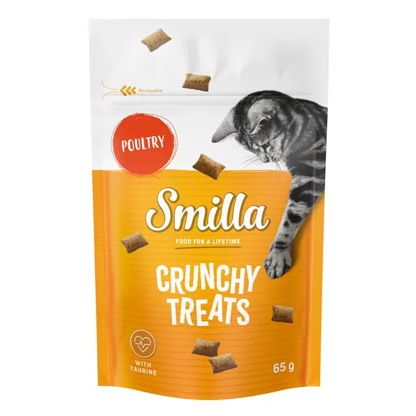 Smilla Crunchy Treats Adulte pour chat – Volaille