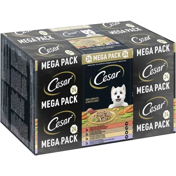 Cesar Les recettes de campagne - Pâtée pour chien