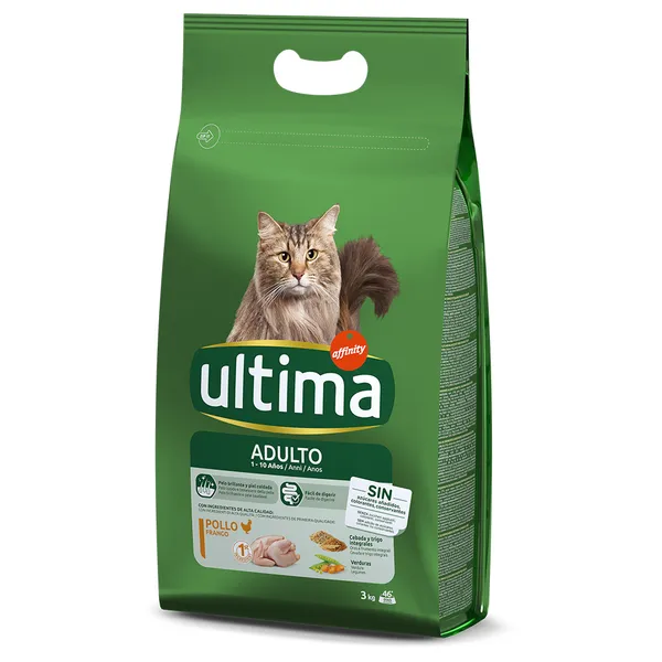 Ultima Adult poulet pour chat - 3 kg