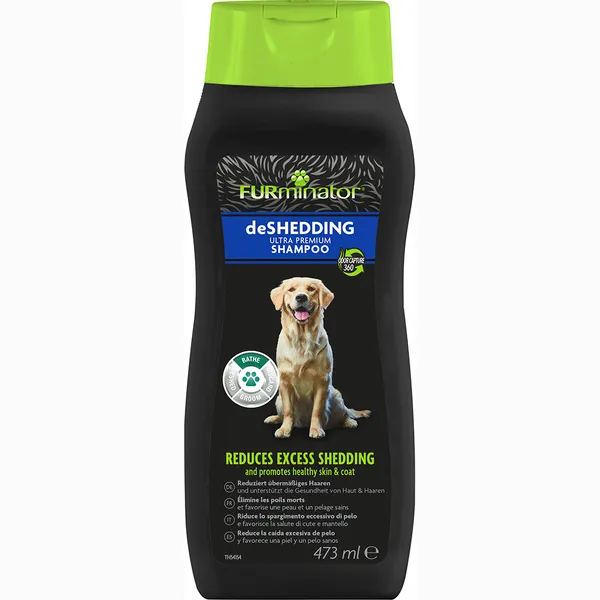 Shampooing Ultra Premium FURminator deShedding - 473 ml