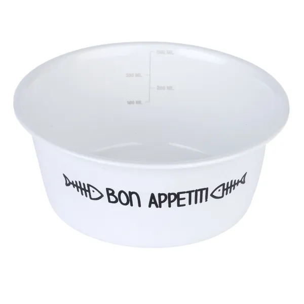 Gamelle en acier inoxydable pour chat Bon Appétit TIAKI 500&nbsp;ml, 14,5 cm de diamètre