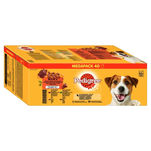 Multipack Pedigree "Les classiques" en sauce ou gelée - 4 variétés en ...