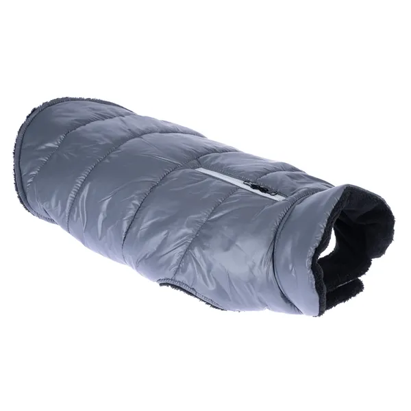 zooplus Basic manteau pour chien avec fermeture éclair réfléchissante 40cm chien