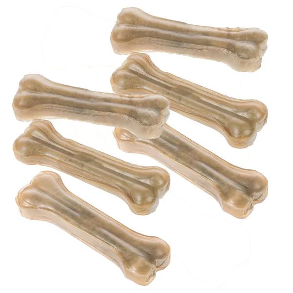 Os de 13 cm Barkoo Friandises en forme d'Os pressés à mâcher pour chien