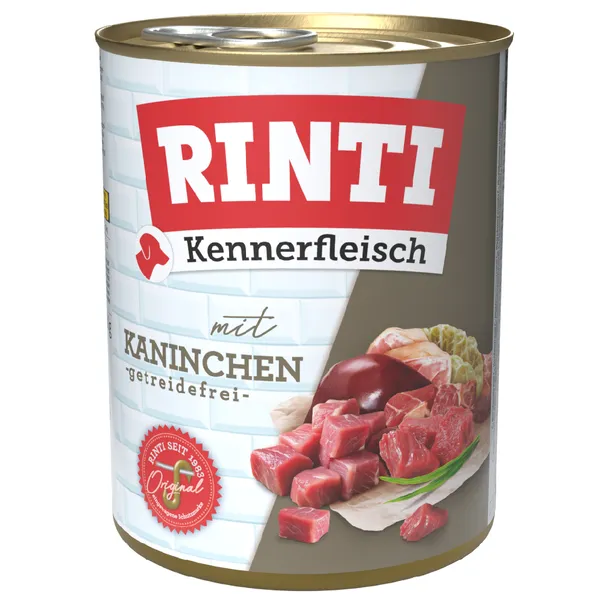 RINTI 6 x 800 g pour chien - lapin