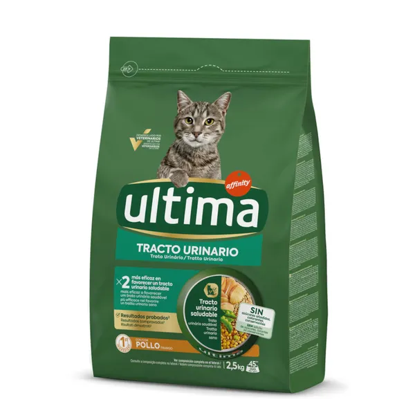 2x2.5kg Poulet Urinary Tract Ultima croquettes pour chat