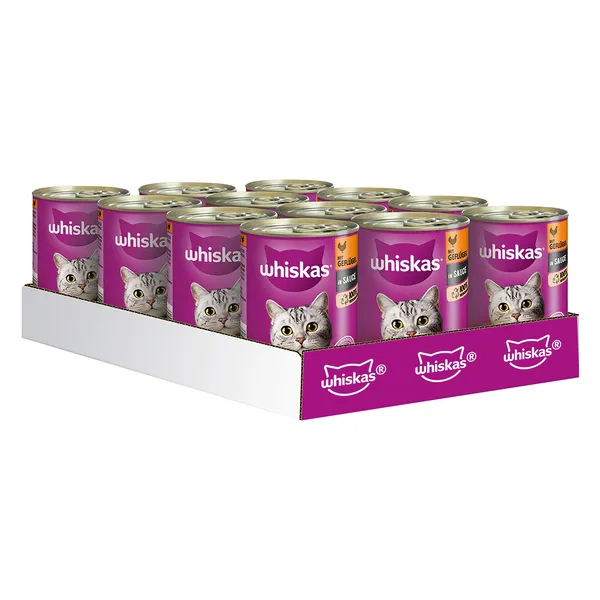 Whiskas Adult 1+ Volaille - Whiskas en sauce pour chat