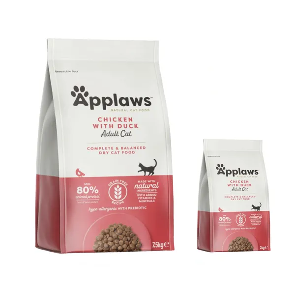 Applaws Poulet/canard Croquettes pour chat