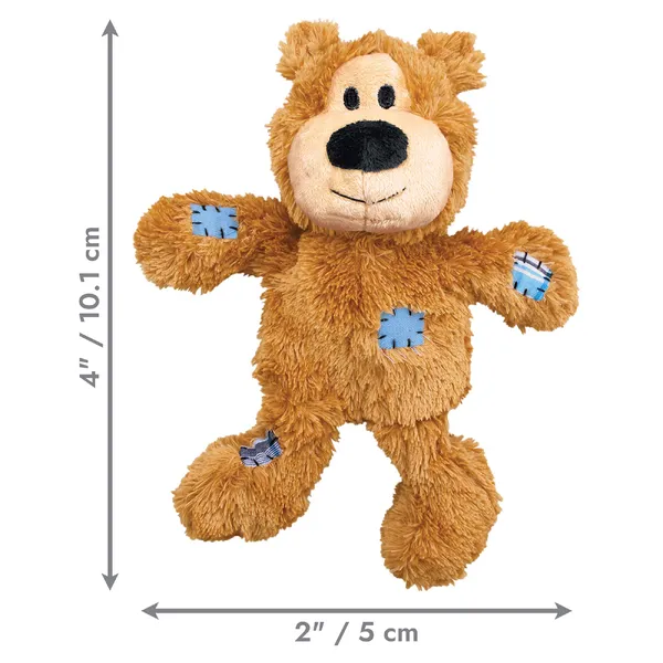 KONG Wild Knots XS Ours  L10 l5 H4 cm pour chien Kong - KONG pour Chien