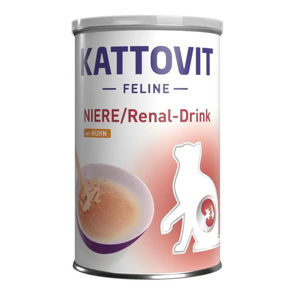 Boisson Renal Drink poulet Kattovit - Pâtée pour chat