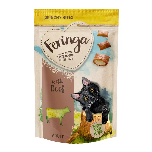 Feringa Bouchées croustillantes bœuf - Friandises pour chat