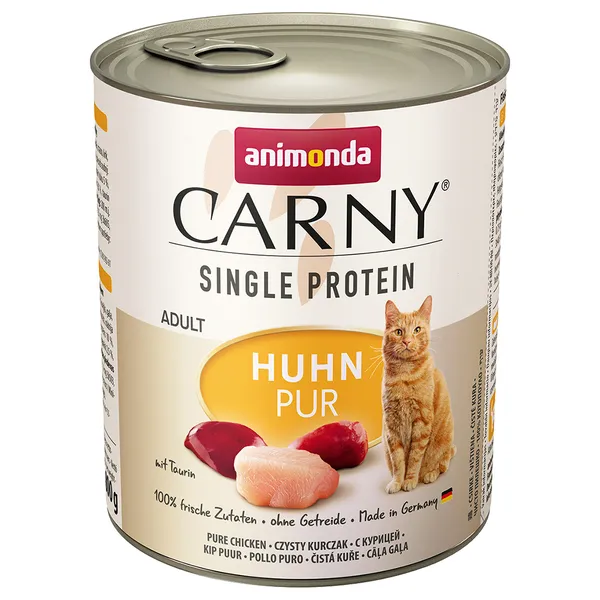 Single Protein Adult pur poulet Animonda Carny - Pâtée pour chat