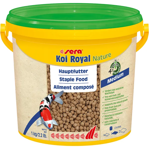 Sera Koi Royal Nature Medium - Nourriture pour poisson