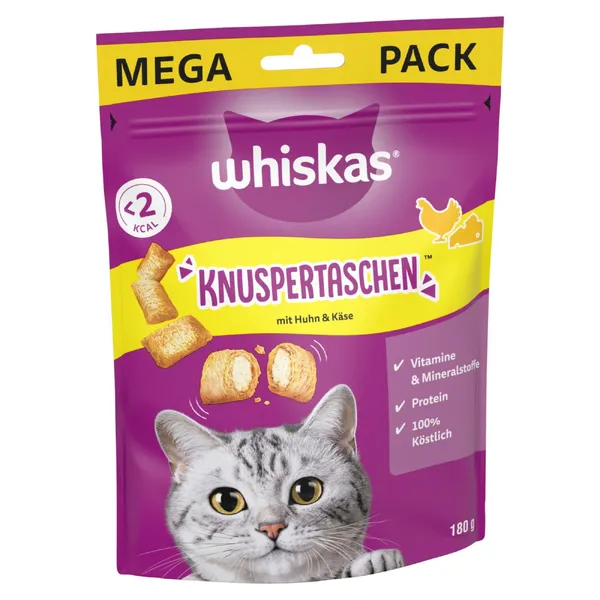 Whiskas Les Irrésistibles poulet, fromage - Friandises pour chat