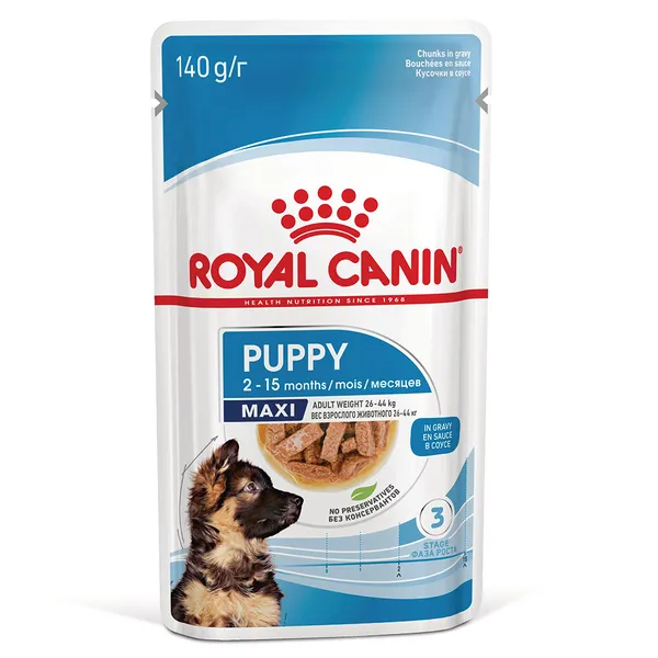 Royal Canin Maxi Puppy en sauce - Pâtée pour chiot