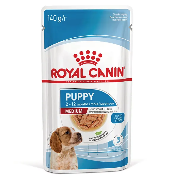 Royal Canin Medium Puppy - Pâtée pour chiot