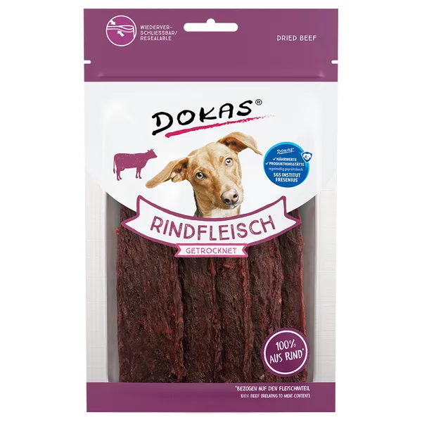 Viande de bœuf séchée Dokas - Friandises pour chien