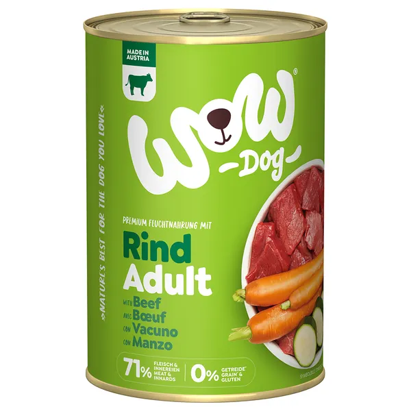 Boîtes Chien – Wow Adult Boeuf – 400 gr